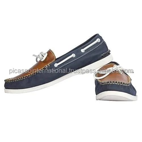 2024 Latest Arrival High Quality Classic Formal Casual Office Party Wear Genuine Leather Boat Shoes at Reasonable Price