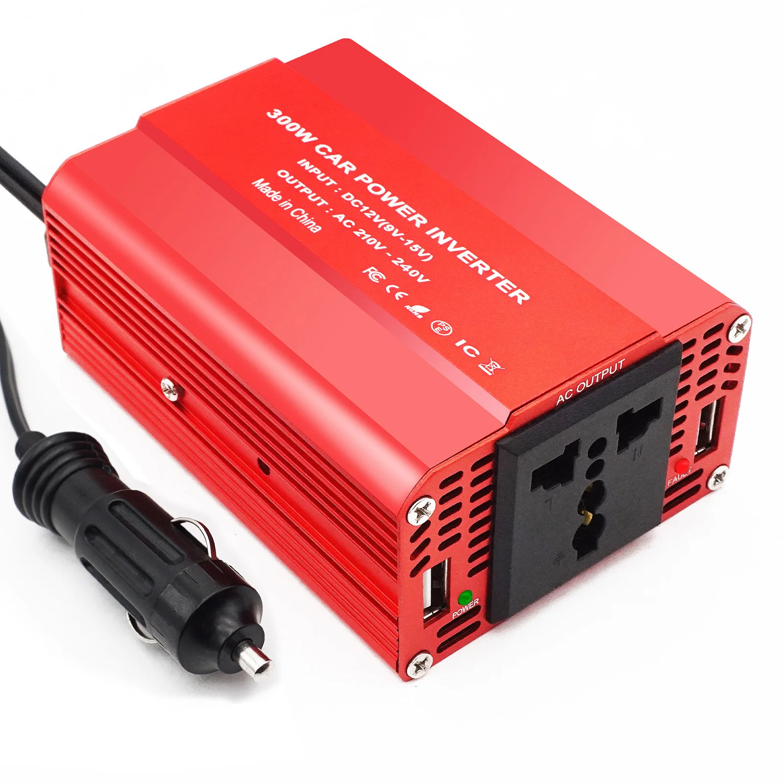 Modified Sine Wave Car Power Inverter Converter With Dc 12v To 110v Ac ...