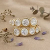 10K Gold Moissanite