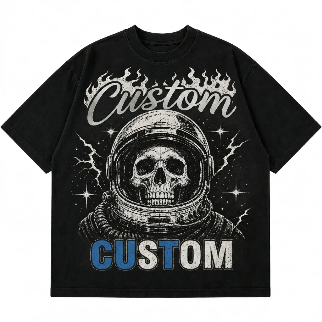 Custom Graphic Printed T Shirt New Trendy Vintage Style Short Sleeves 100% Cotton Premium Quality For Unisex