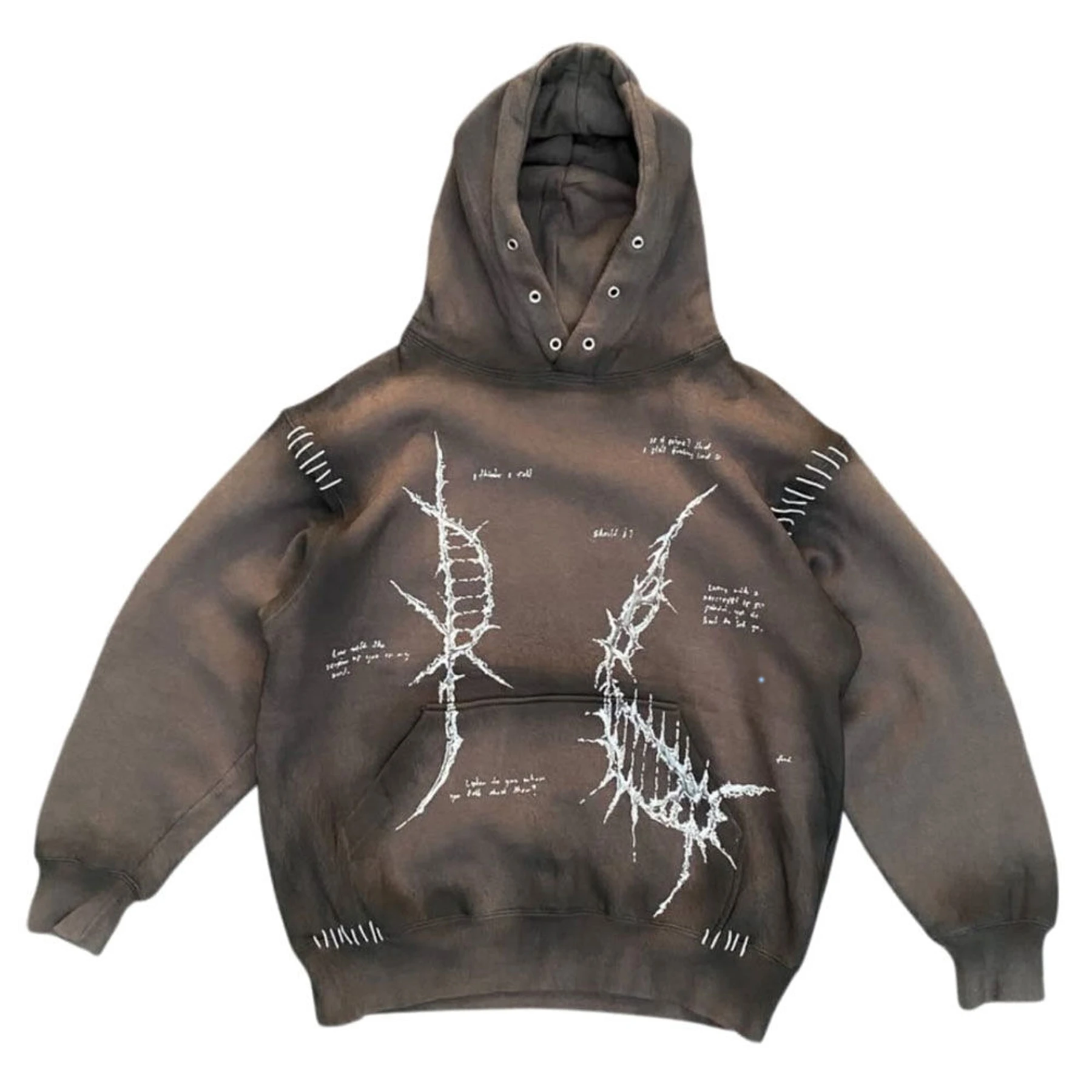 Premium Custom Screen Trending Design Hoodie OEM Service premium Quality Washed Street Style Hoodie For Unisex