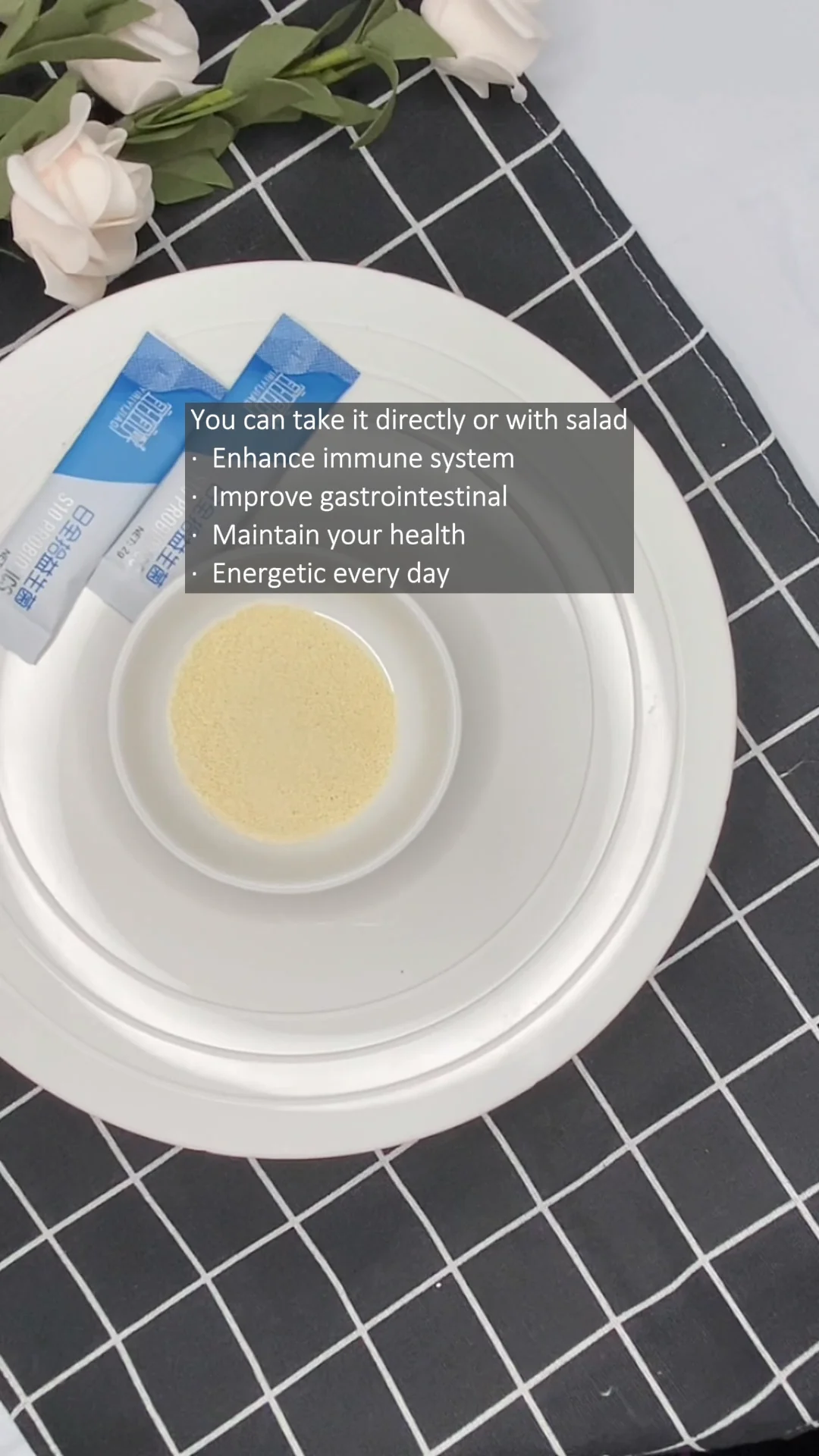 H. Pylori Patent 10 Billions Probiotics Powder Digestive Bio Enzymes