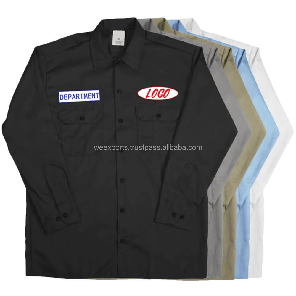 Custom Made Collection Shirt Cheap Work Clothes Mechanic Work Shirts