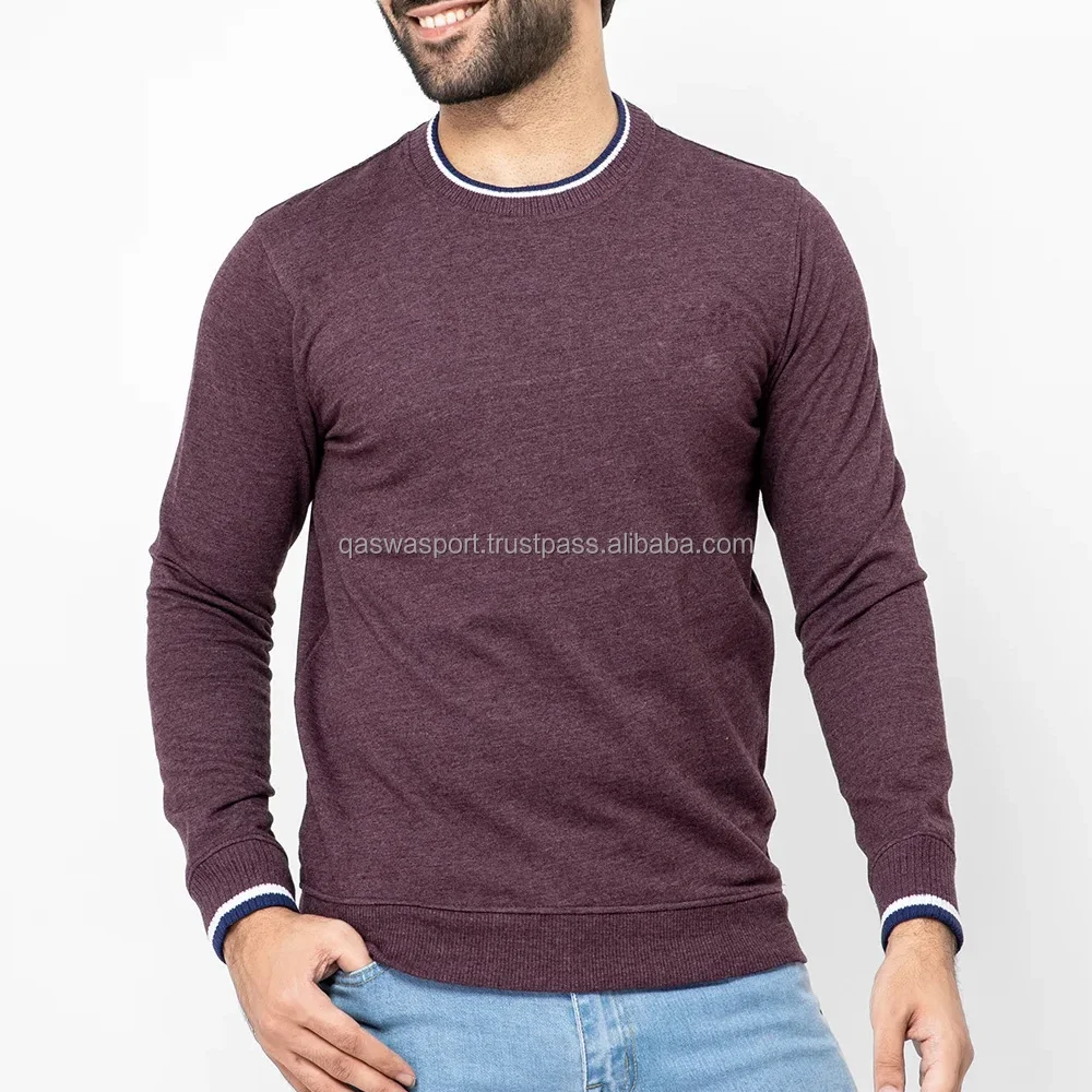 2023 New Men's Sweatshirts Long Sleeve Round Neck Autumn Men Sweatshirt
