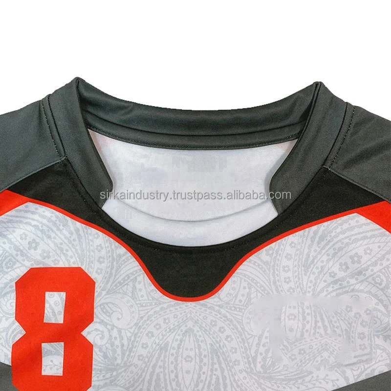 Rugby Uniforms Men Oem Sublimation Custom Training Clothes Sport Wear Rugby Kits Rugby Uniform 0067