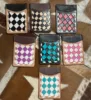 Brown & Black Checkered