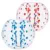 Red and Blue Polka Dot Color