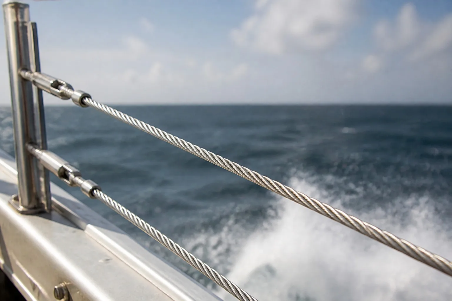 AISI 316 stainless steel wire rope marine application