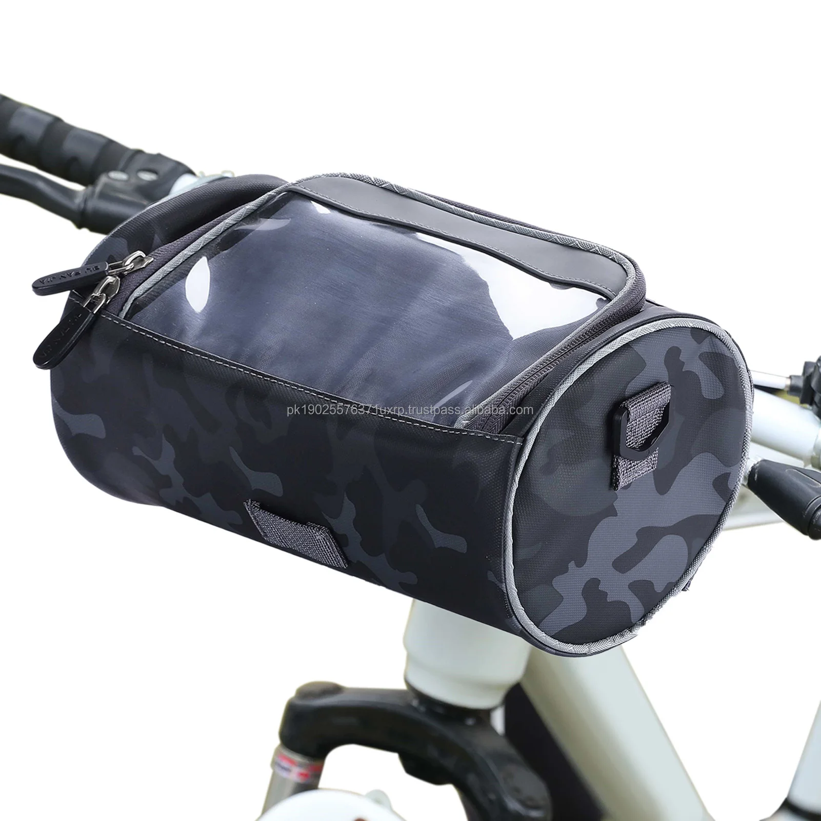 Handle Bar Bag Front Frame Bag Cycling Bicycle Top Tube Storage Bag