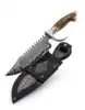 Matte Black Bevel, Amber/Cream Antler