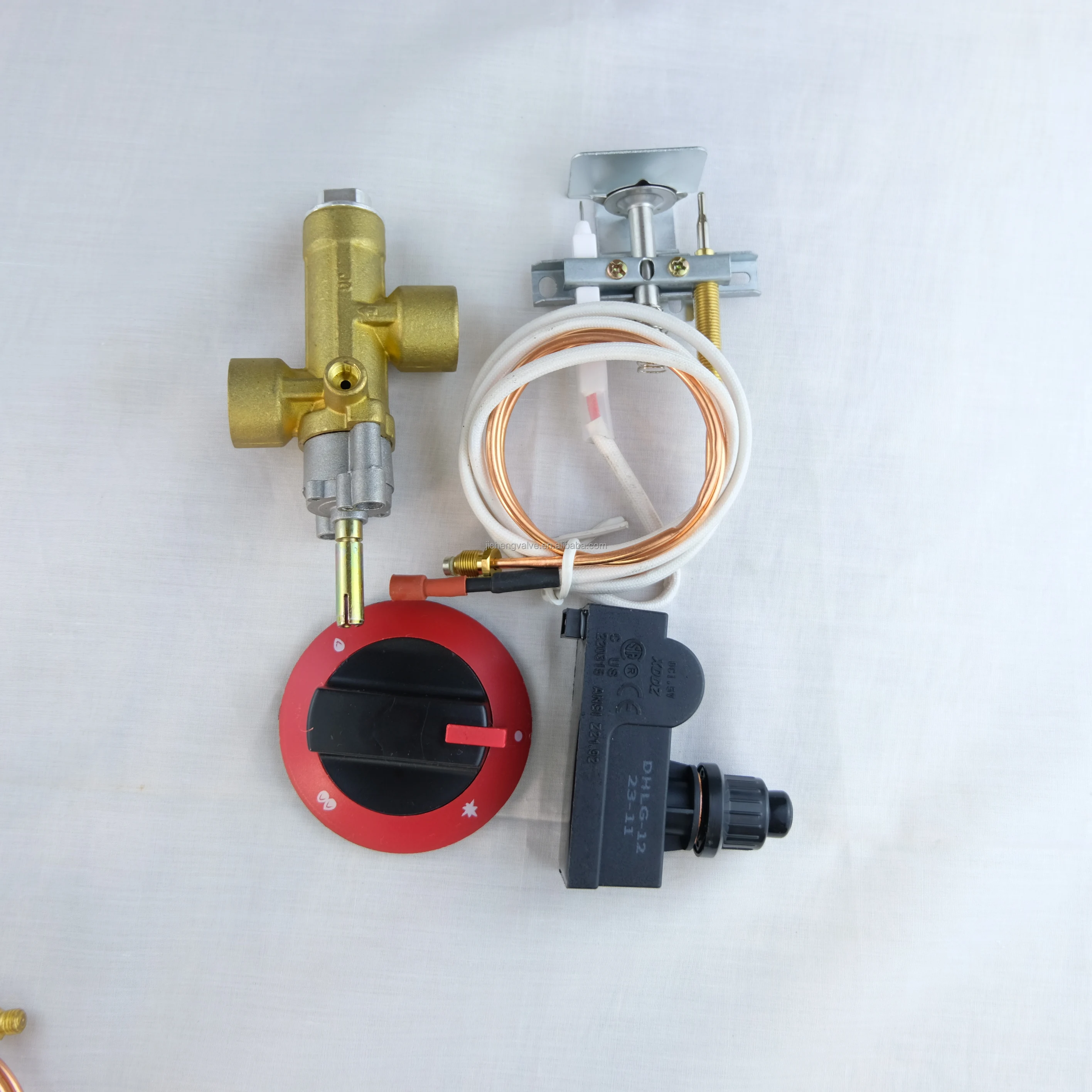 Gas Valve Body For Commercial Stove Oven Pulse Pilot Type 1/4