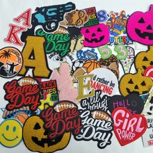 All Groups Greek Letters Chenille Patches /Greek Alphabet Patches /Heat Applied Fraternity Sorority Greek Letters Patches