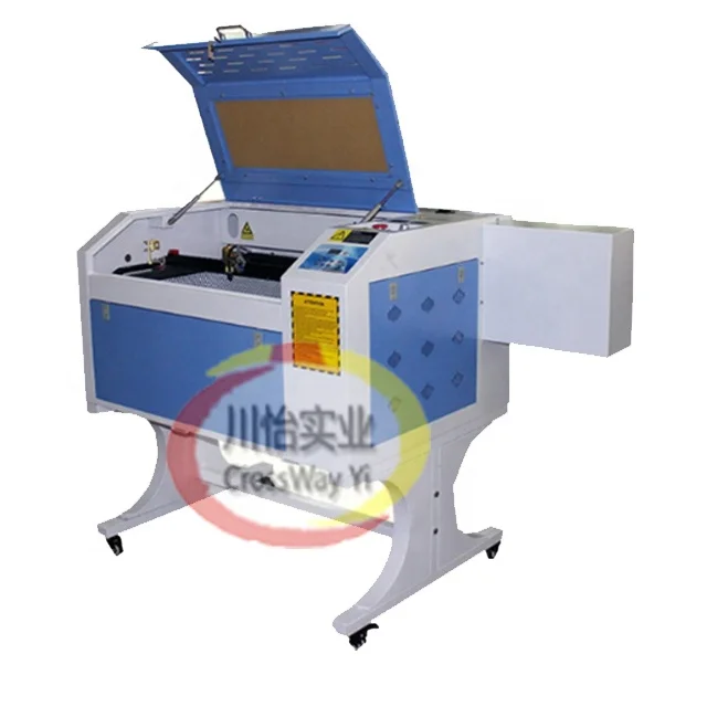 Crossway Yi Industry Cheap 6040 CO2 Laser Cutting Machine Cutter Engraver for Acrylic Plastic PS Signs Board 6040