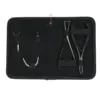 Kit de herramientas para extensiones de cabello negro