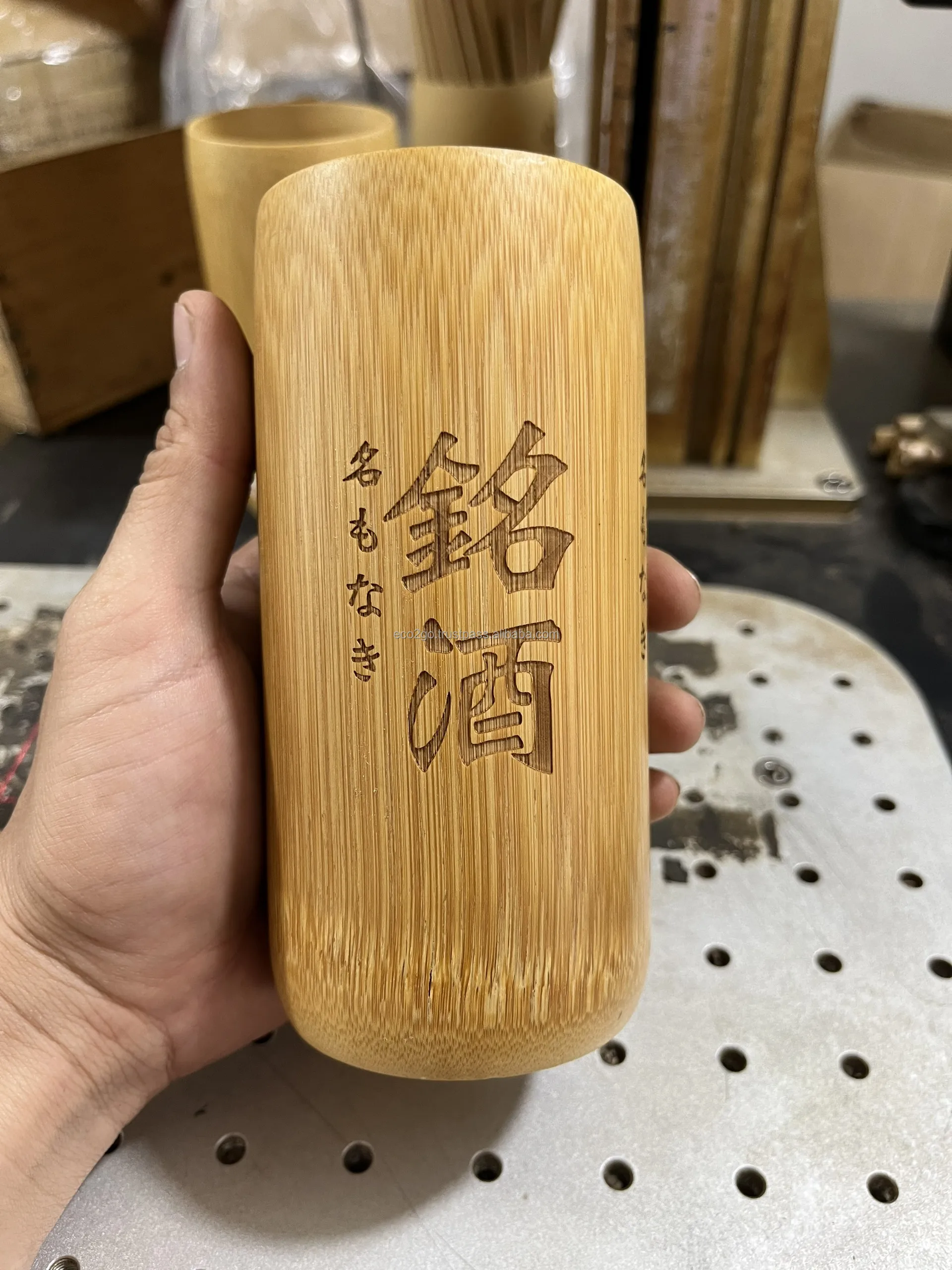 Wholesale Natural High Quality Eco-Friendly Bamboo Cup
