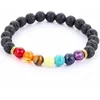 Natural Seven Chakra Bracelet 8MM