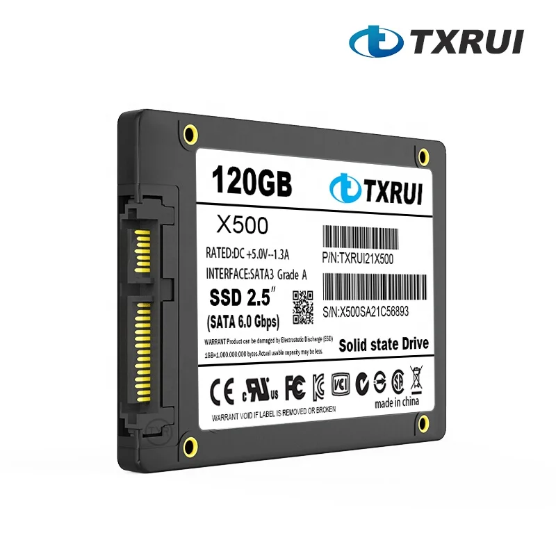 Txrui SATA3 2.5 Inch SSD - 128GB, 256GB, 512GB Internal Solid