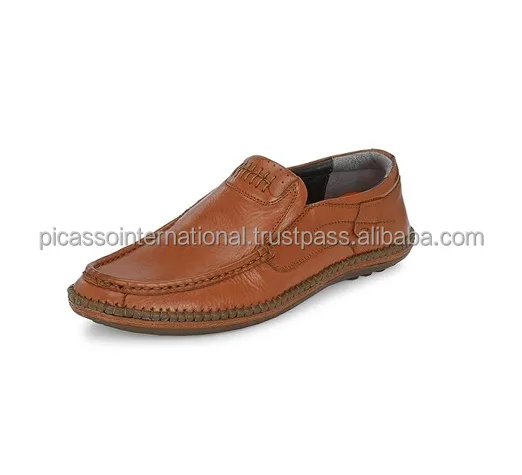 Comfort Fashion Walking Flexible Moccasins Business Work Formal Slip on Genuine Leather Loafers Shoes at Competitive Price