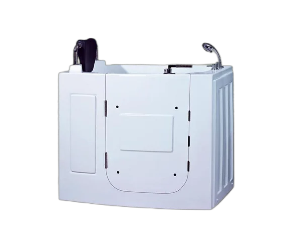 Sitting Safty Walk in Tub Shower Combo Elderly Plastic Bathtub for Adult