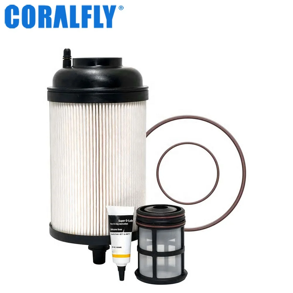 Coralfly Diesel Engine Dd13 Dd15 Dd16 Fuel Filter Kit A4720900451 A4720900551 A4720900651