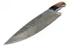 Rich Brown Wood Burl, Dark Charcoal/Black Bolster