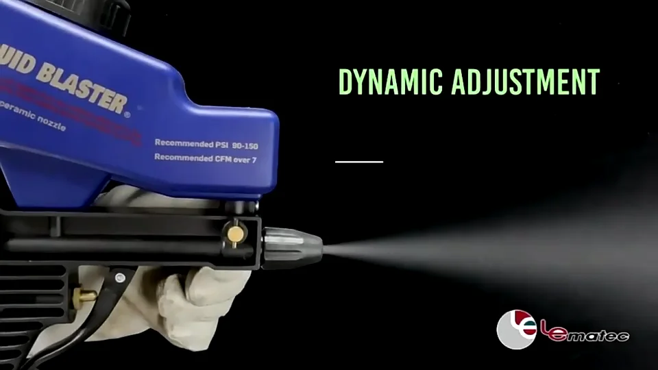Lematec As118 Gravity Feed Sandblasting Gun Dropshipping Remove Rust