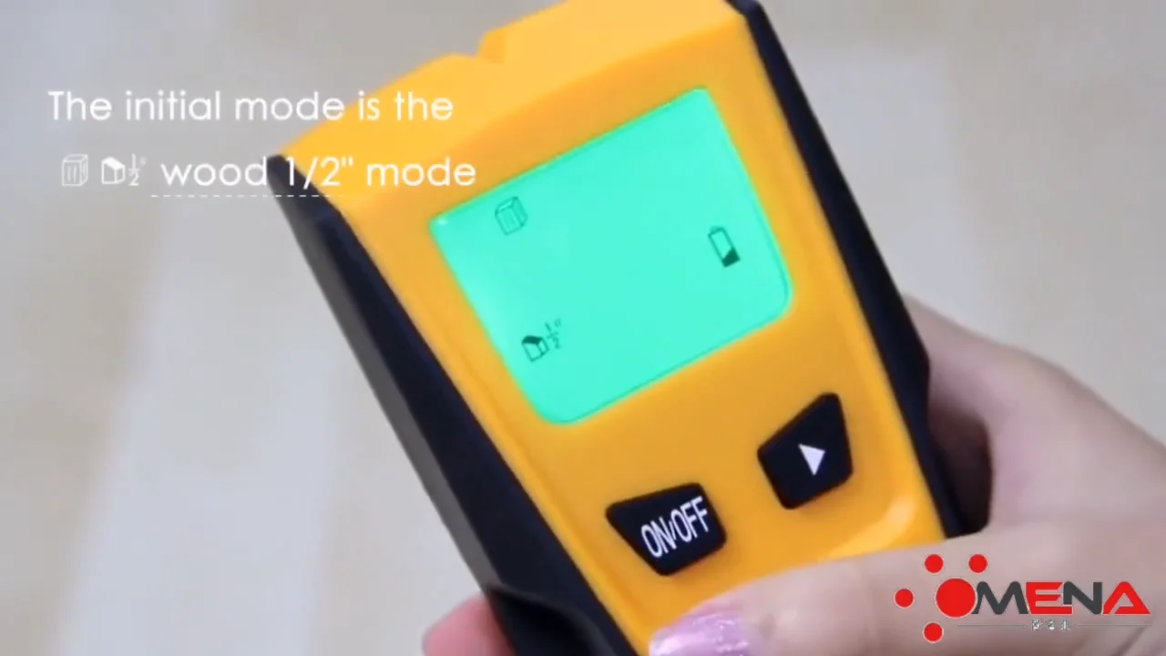 3 In 1 Stud Finder Metal Wood Ac Live Wire Detector Wall Scanner Lcd