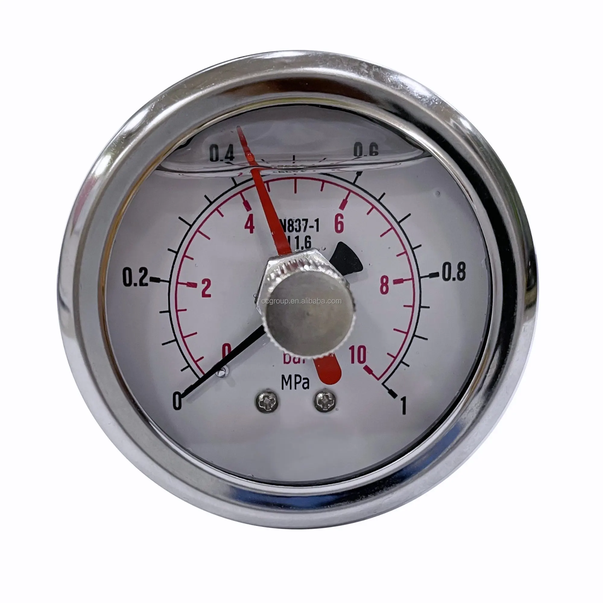 Pressure Gauge With Red Adjustable Pointer Buy Adjustable Pointer