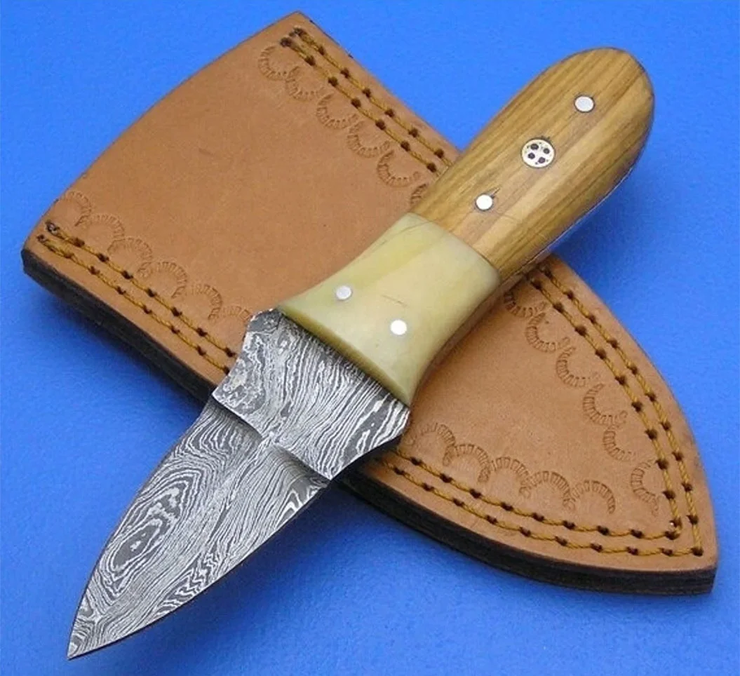 Профессиональный нож для устриц ножи морепродуктов с деревянной ручкой