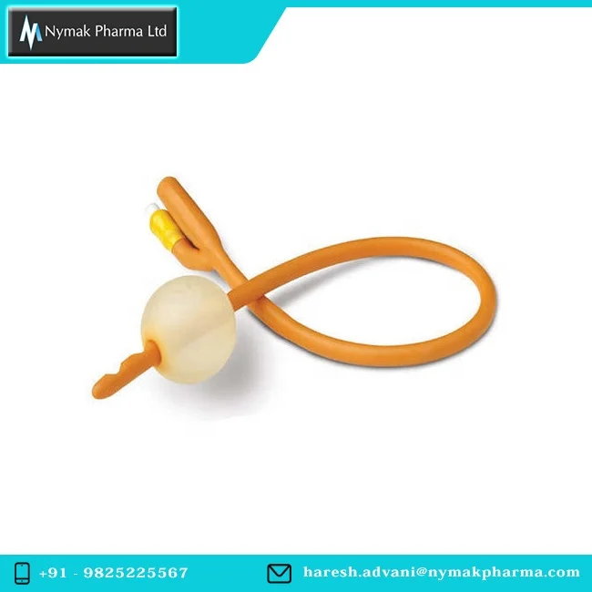 Wholesale ce certified disposable 3-way double balloon foley catheters for patients