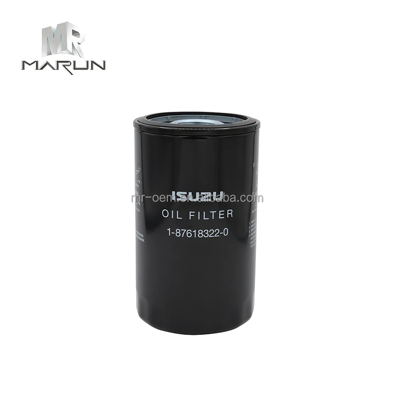 High Quality Element Oil Filter 1876183220 1132402322 ZX330 for Diesel Engines 6HK1 4HK1 4JJ1 Construction Machinery Parts