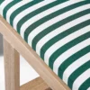 Custom wood finish / cushion color
