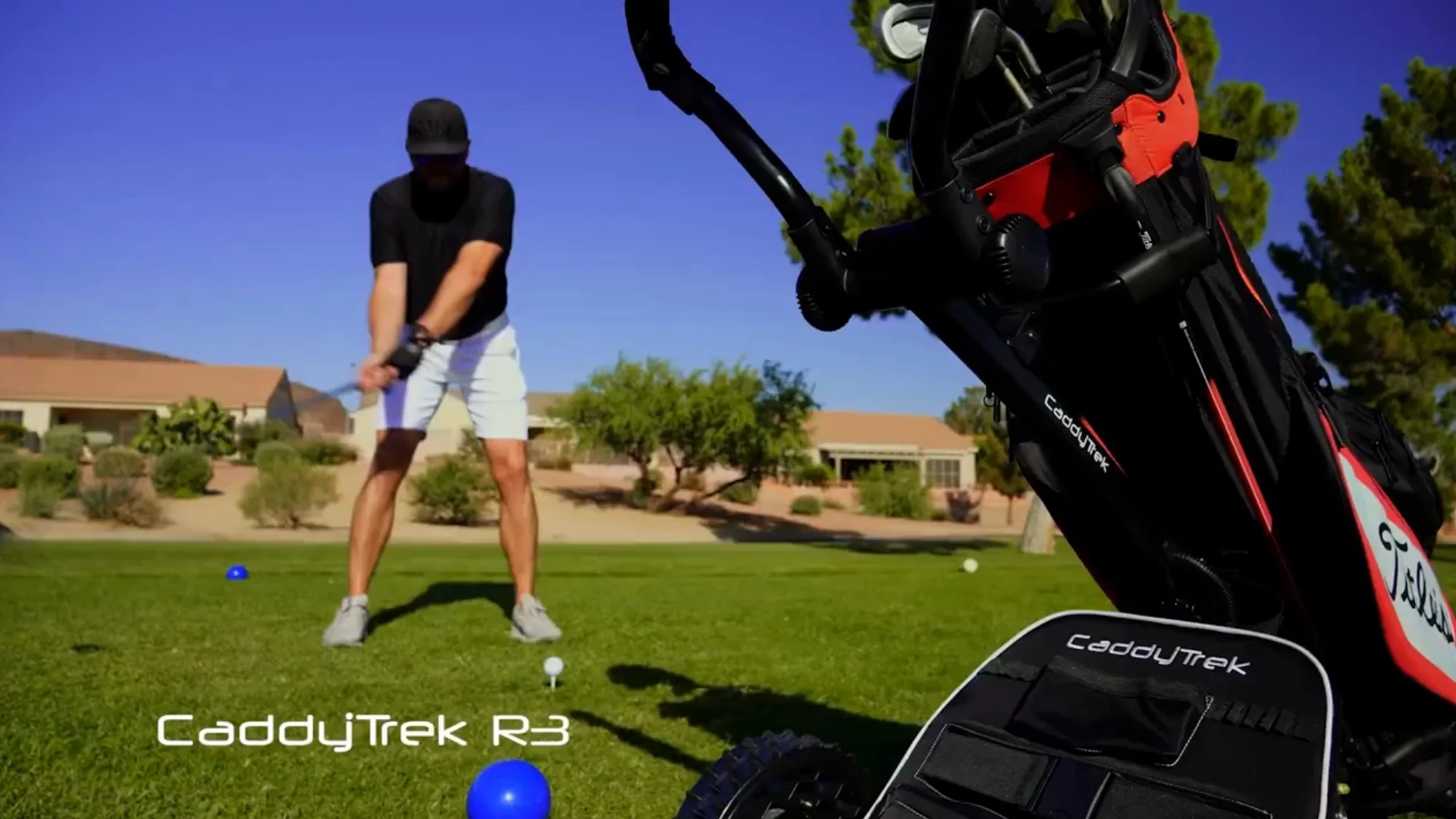 Popular New Design Electric Motor Golf Trolley Lithium Battery Golf