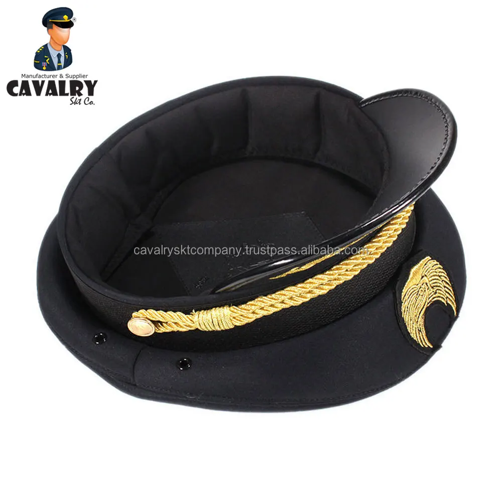 Made In High Quality Officers Uniform Hat Hot Sale Colorful Multi Functional Lady Officer Hats