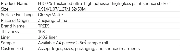 Specifications