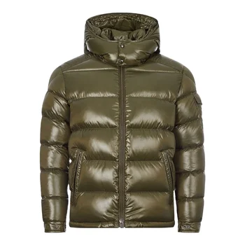 winter breaker puffy jacket,mens shiny bubble puffer padded down jacket,custom windbreaker coat /EM custom winter full all Skull