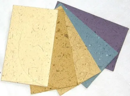 Custom Made Deckle Edged Paper Envelopes with Citrus Themed Liner Suitable for Wedding Stationers