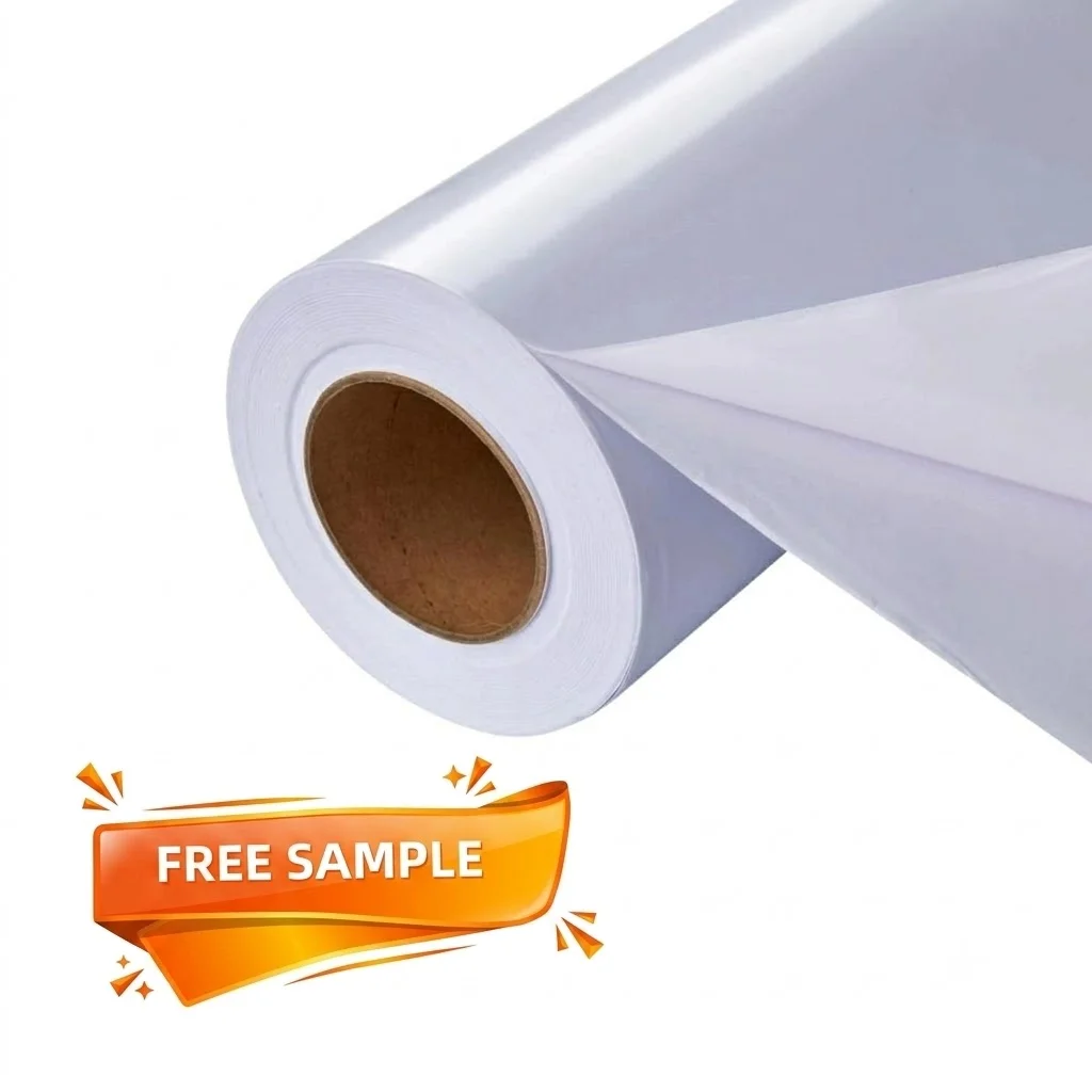 Wholesale 5-Year Durable Air Release Printable Vinyl with Low MOQ, Bubble Free Self Adhesive Vinyl Roll for Vehicle Wraps