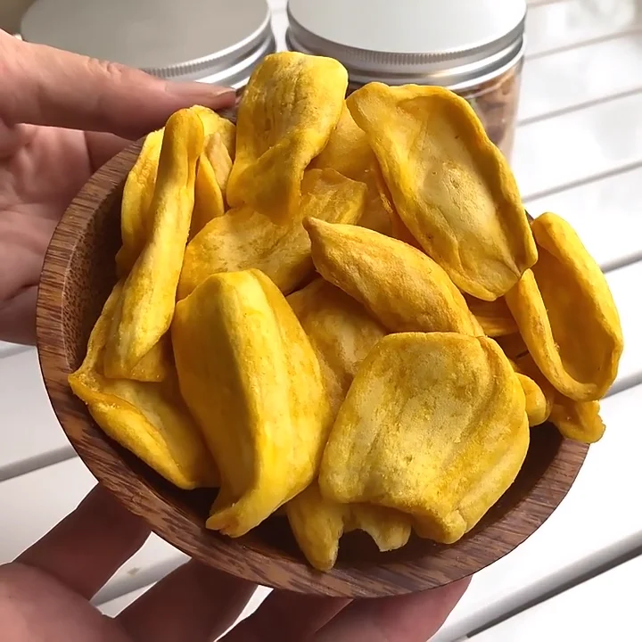 Bulk Jackfruit Chips Snack Slice No Sugar Nature Sweet Tasty Healthy