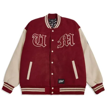 Custom Embroidery Chenille Patches Varsity Bomber Letterman College ...