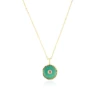 Green Onyx & Pink CZ