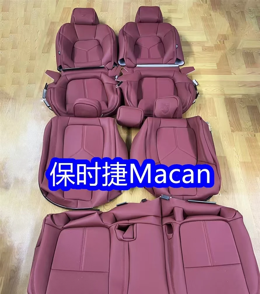 Дизайнерские Роскошные автомобильные аксессуары полный комплект подушек подушки кожаные специальные чехлы для сидений Porsche