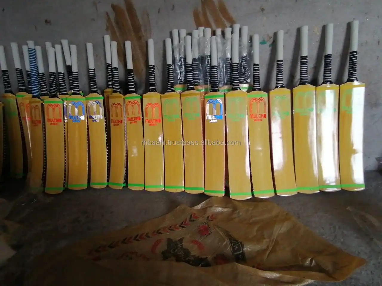 Brand New Soft Tennis Tape Ball Cricket Bat Normal Handle Sri Lankan