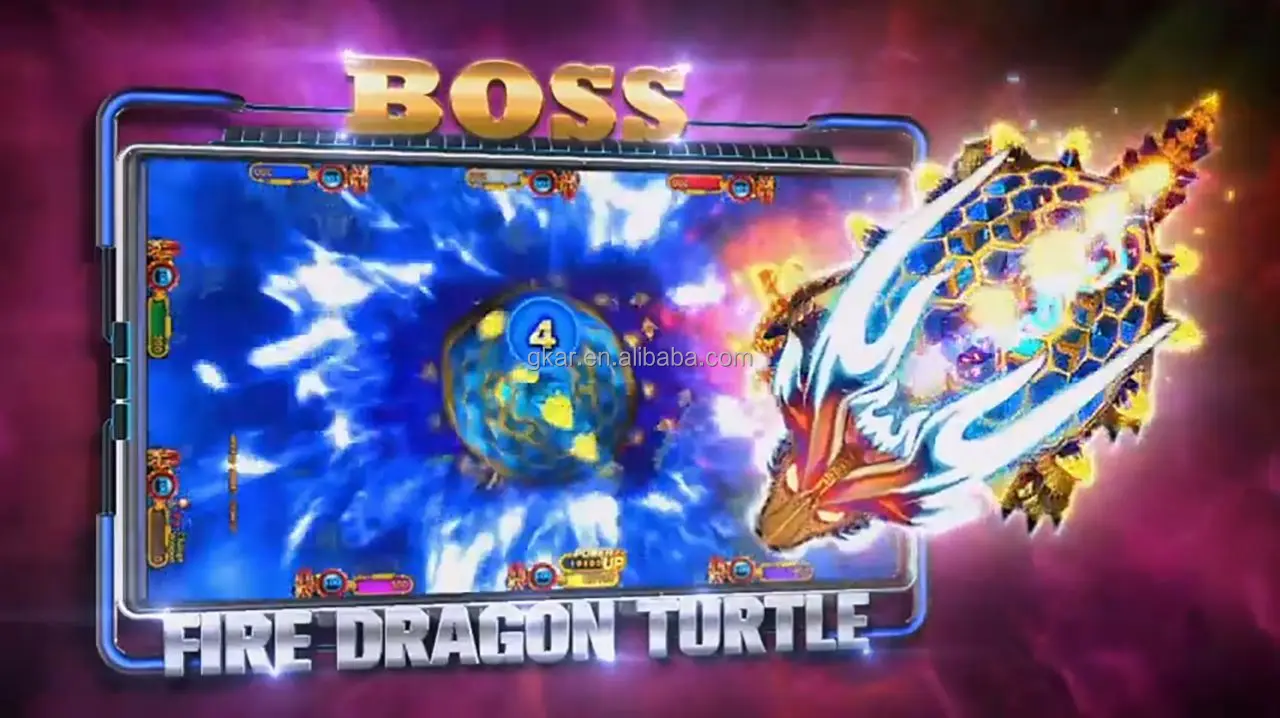 2025 Latest 55 Inch Multi Players Metal Fish Game Equipment Ocean King 3 Plus Lucky Link