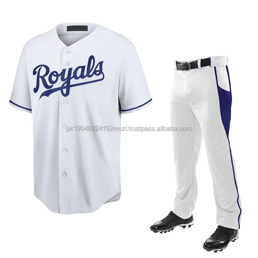 Professional Manufactured Made Baseball Uniform For Men's / Baseball