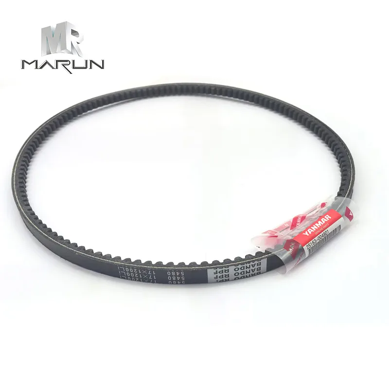 4TNV106 25163-004801 Fan Belts Genuine for CY8150 Construction Machinery Diesel Engine