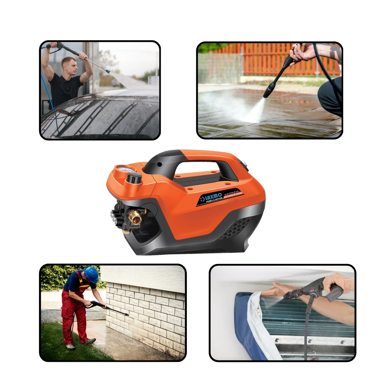 High Voltage Factory-Direct Electric High Pressure Car Washer Portable Car Washing Machine Washing Pump for Household