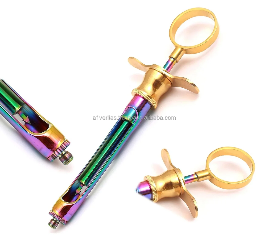 High Quality Dental Anesthesia Cartridge Aspirating Syringe And Needles Reusable Dental