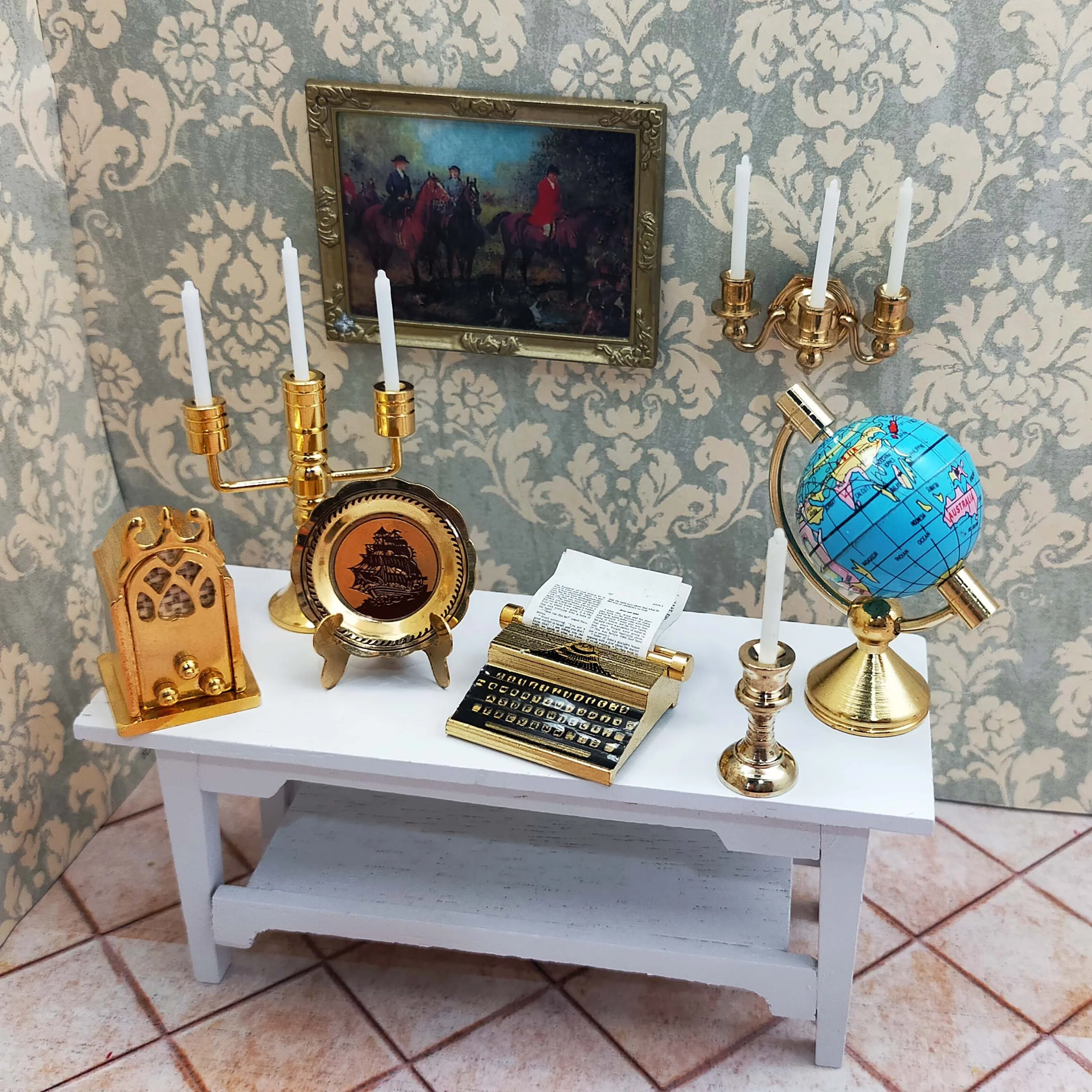 Миниатюрный Кукольный домик 1:12 необычная