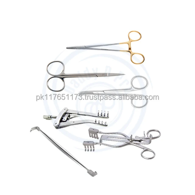 New Basic Vascular Surgical Instrument Set Of 22 Pcs Stainless Steel Vascular Surgical